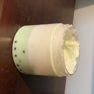 green tea boba slime